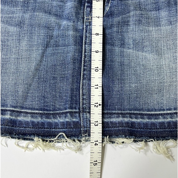 NEW 7 for All Mankind Denim Mini Skirt  SZ-26 - Picture 12 of 12